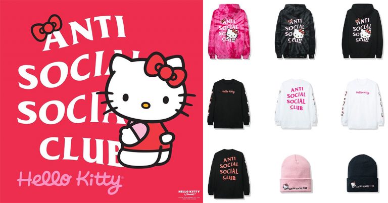 Anti Social Social Club x Hello Kitty Collection