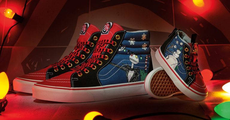 The Nightmare Before Christmas x Vans Sk8-Hi ‘Christmas Town’