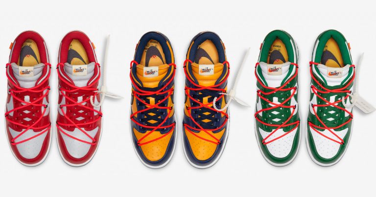Off-White™ x Nike Dunk Low Collection