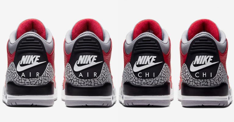 Chicago Version of the Air Jordan 3 “Red Cement” Receives Wider Release