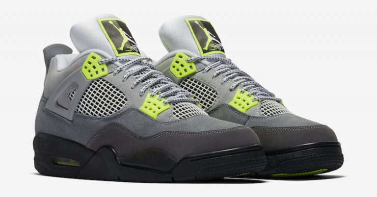 Official Photos of the Air Jordan 4 “Neon”