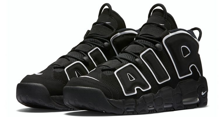 Nike Air More Uptempo “Black/White” Returns Holiday 2020