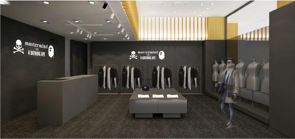 mastermind vs A BATHING APE Opens Pop-Up Shop in Tokyo
