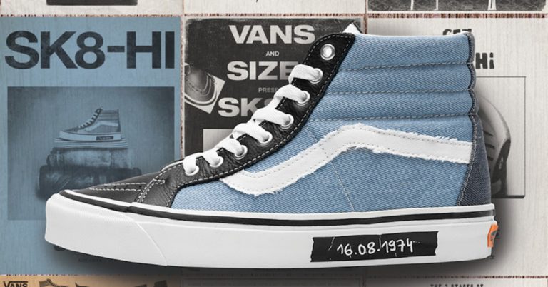 Size? x Vans Sk8-Hi “Dawn Of Punk” Inspired by 70s Punk Scene