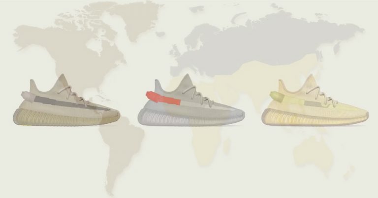adidas Confirms Region-Exclusive YEEZY 350 V2 Releases