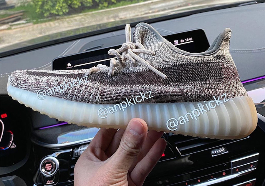 FZ1267 adidas Yeezy Boost 350 V2 Zyon Beige Brown Grey Mesh