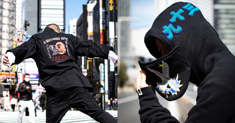 A Bathing Ape Introduces New Ninja-Inspired Collection