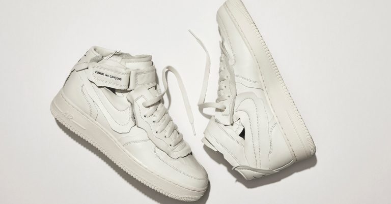 COMME des GARÇONS x Nike Air Force 1 Mid Debuts This Week