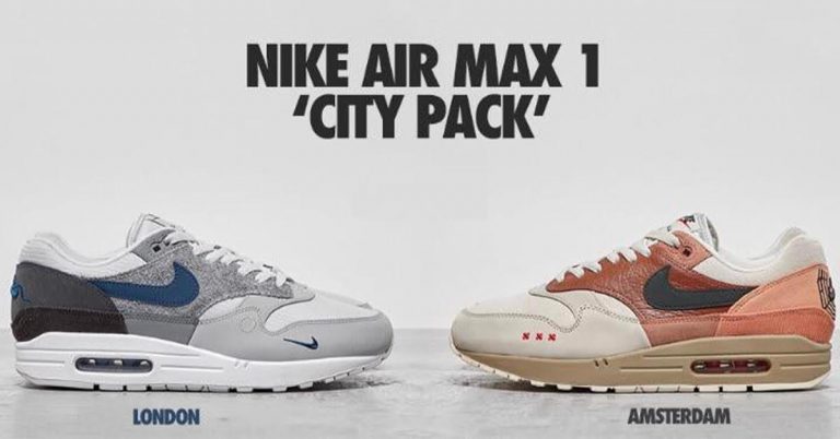 Nike Air Max 1 City Pack Celebrates London and Amsterdam