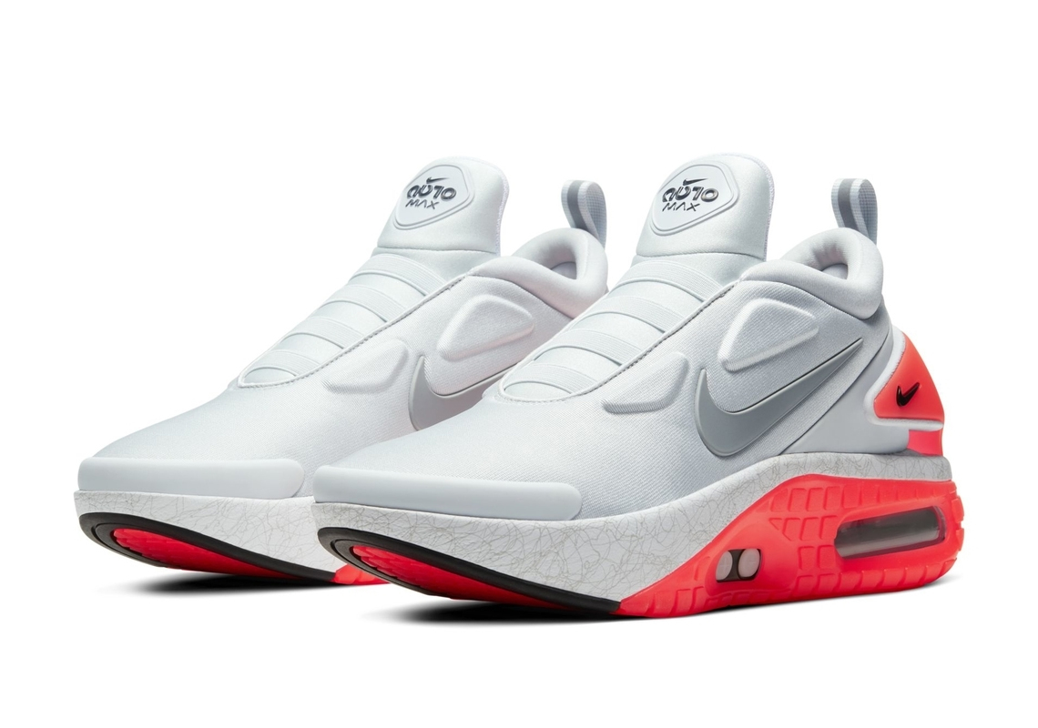 Nike Adapt Auto Max Arrives in Infrared Colorway Modern Notoriety