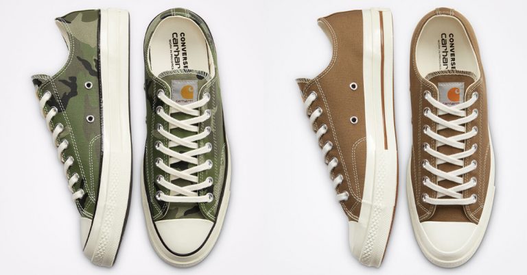 Converse and Carhartt WIP Offer Two New Chuck 70 Lows
