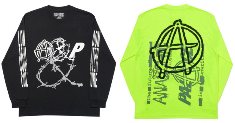 Palace Unveils Punk-Wear Collab with Anarchic Adjustment