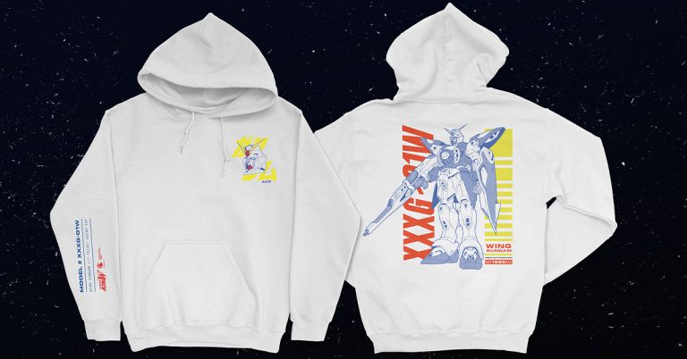 Crunchyroll Launches “CR Loves Gundam Wing” Collection