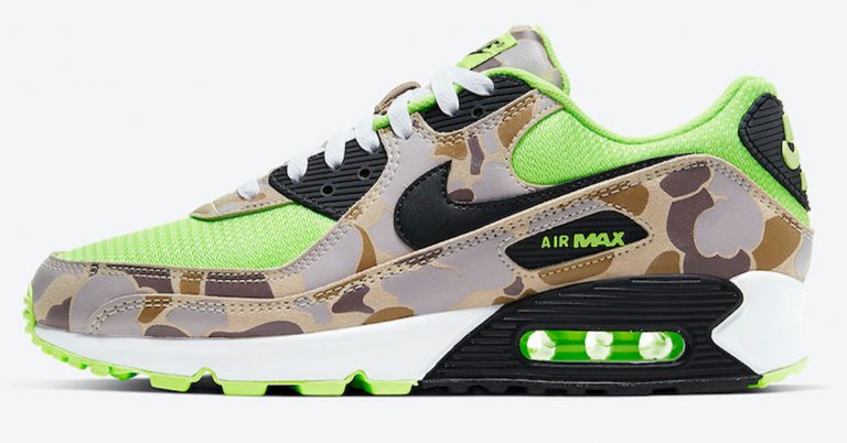 Nike Air Max 90 “Green Camo” Officially Arrives Next Week
