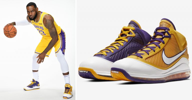 Nike LeBron 7 “Media Day” Dropping in Lakers Colorway