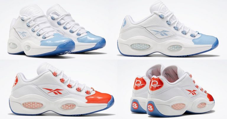 The Reebok Question Low Arrives In Two New Colorways