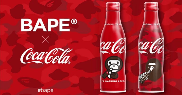 BAPE and Coca-Cola Releasing Special Edition Coke Bottles