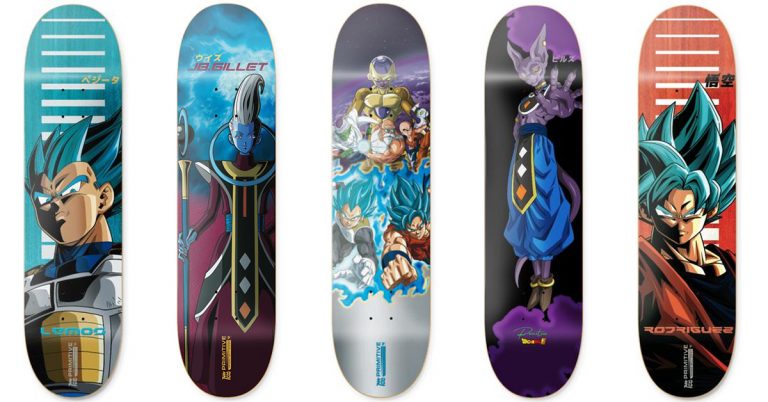 Primitive Skateboarding x Dragon Ball Super Collection