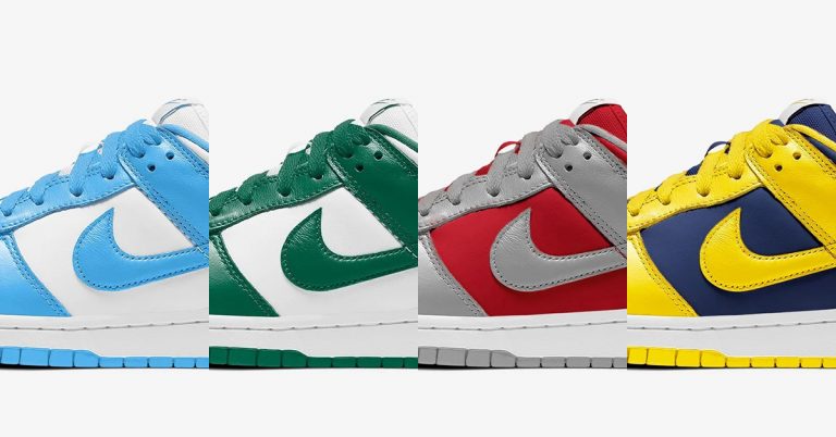 Over a Dozen Nike Dunk Colorways Revealed for 2021