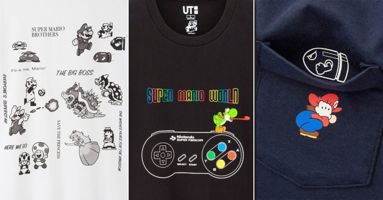 Uniqlo Drops Super Mario 35th Anniversary UT Capsule