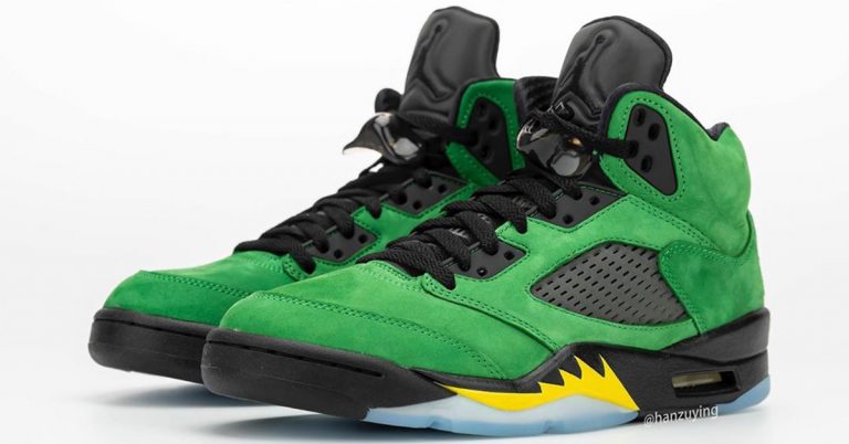 Detailed Look at the Air Jordan 5 SE “Oregon Ducks”