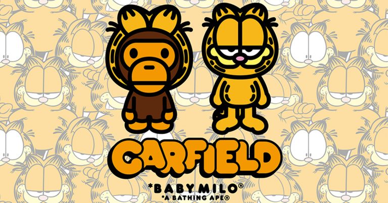 Garfield and Baby Milo Star in BAPE’s Latest Collection