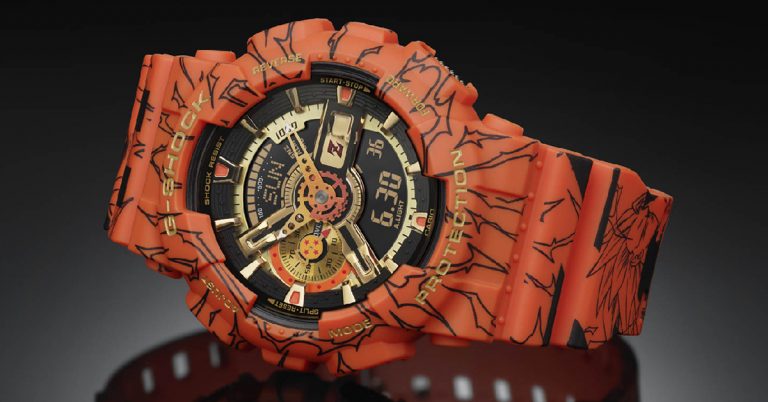 Casio is Releasing Dragon Ball Z and One Piece G-SHOCKs