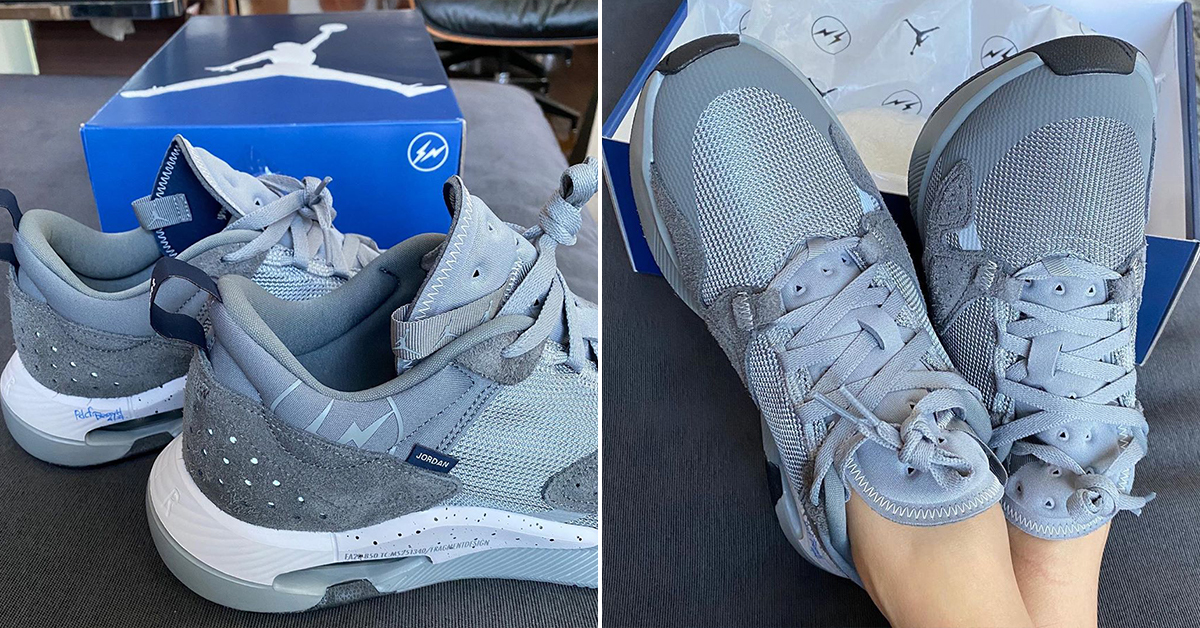 fragment design x jordan air cadence