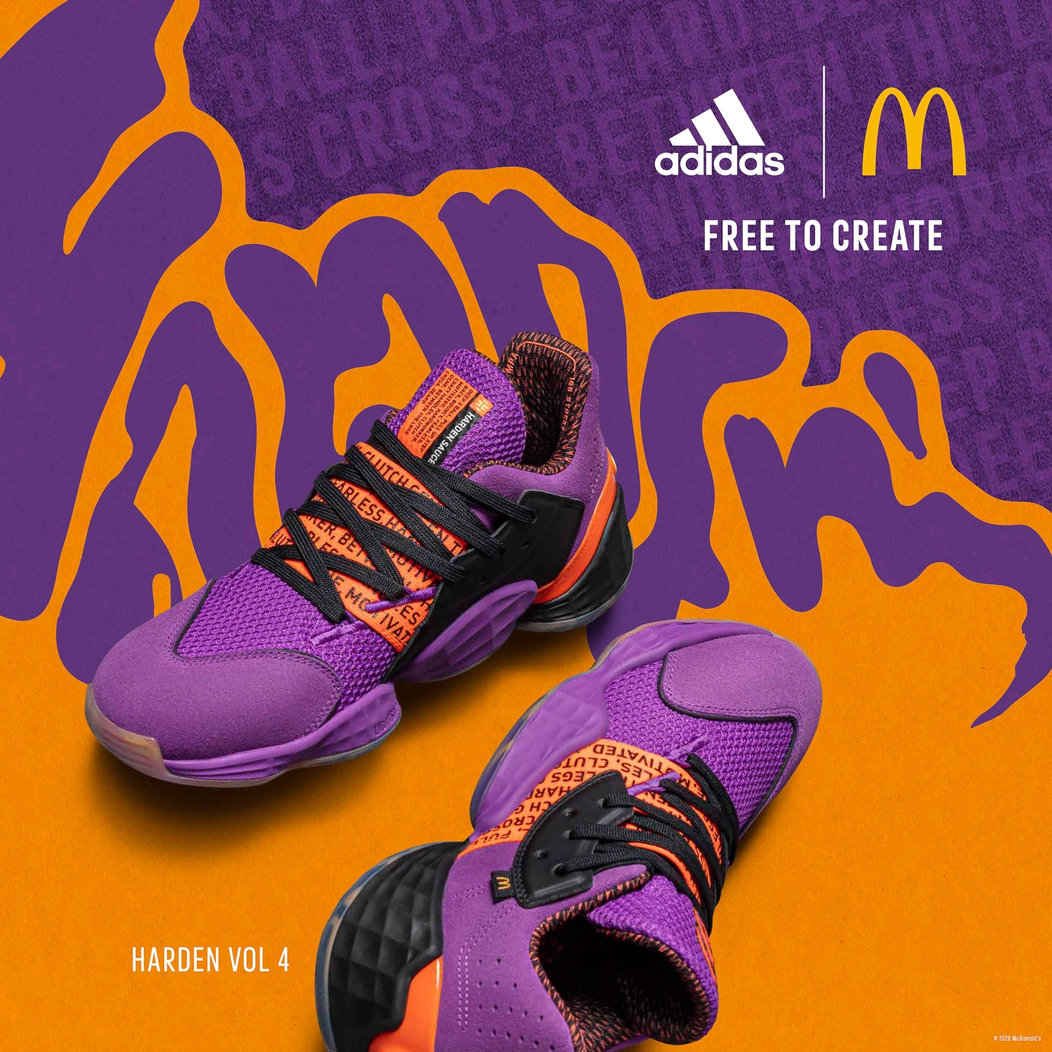 adidas McDonald's x Harden Vol. 4 Harden Sauce for Sale
