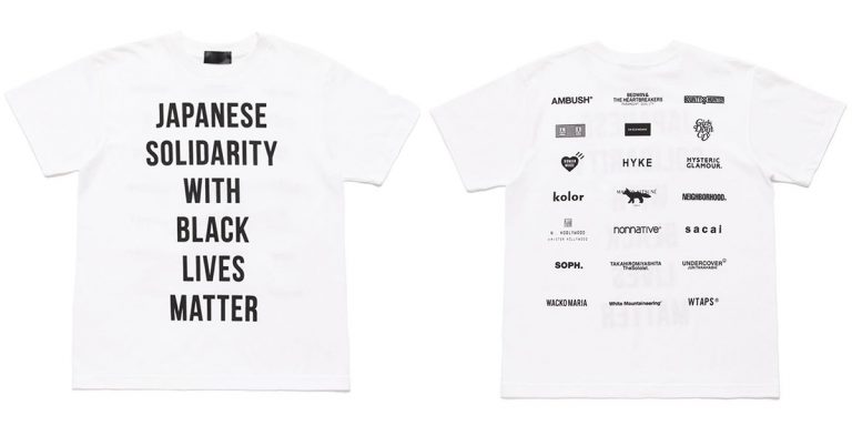 21 Japanese Streetwear Labels Team Up on BLM Benefit Tee