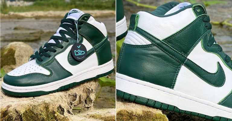 First Look at the Upcoming Nike Dunk High “Pro Green”