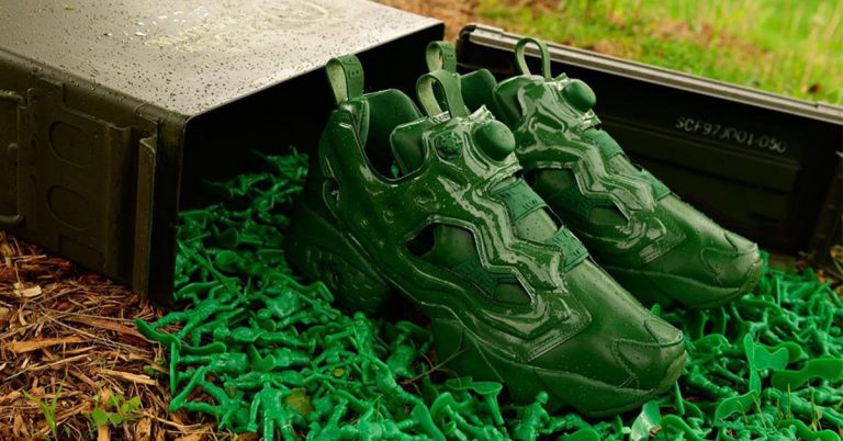 BAIT x Reebok x Toy Story “Army Men” Instapump Fury