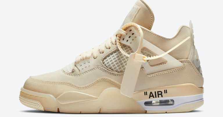 The WMNS Off-White Jordan 4 Will Release in Men’s Sizing
