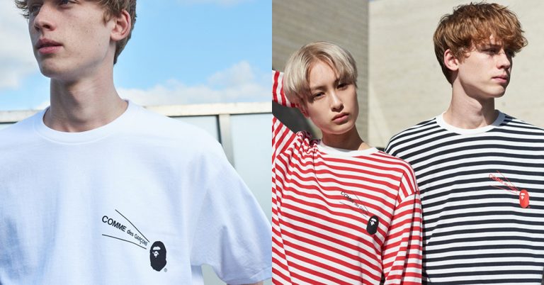 BAPE and COMME des GARÇONS Release Second Collaboration