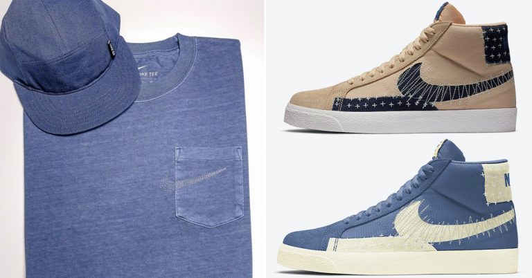 Complete Look at the Upcoming Nike SB “Sashiko Pack”