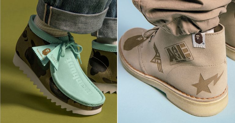 BAPE Unveils its Clarks Originals Wallabee & Desert Boot