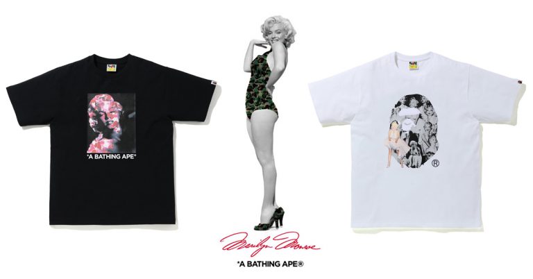 BAPE’s Latest Collection Pays Homage to Marilyn Monroe