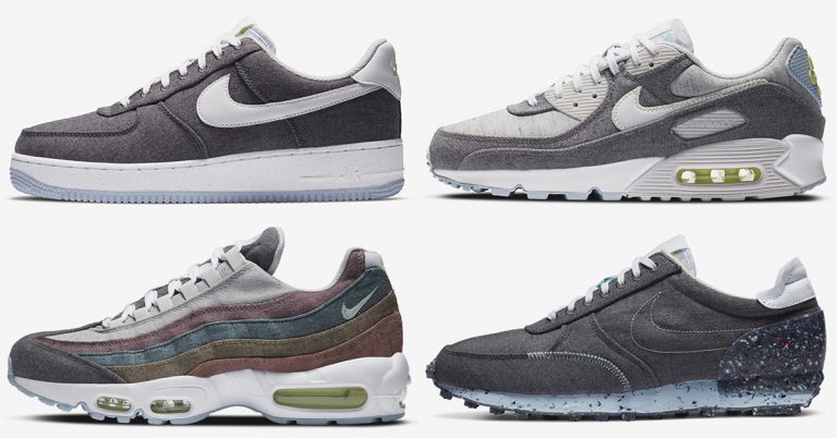 Classic Models get Revamped in Nike’s Recycled Canvas Pack