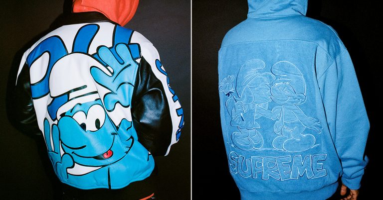 Pieces From Supreme x The Smurfs Are Dropping This Week