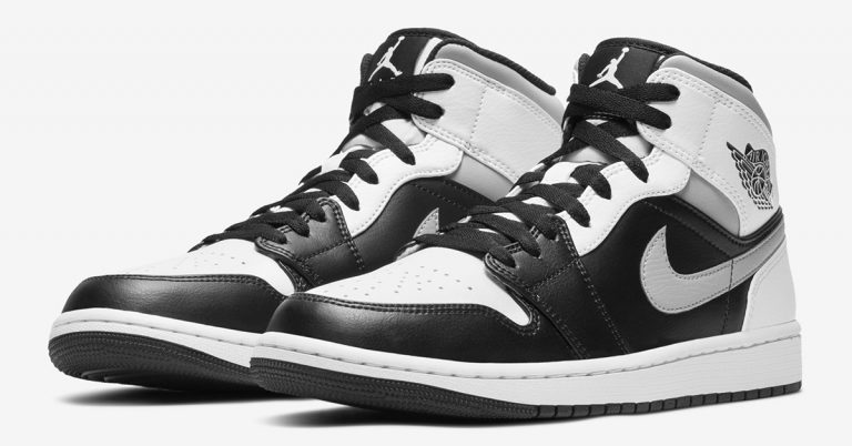 The Air Jordan 1 Mid Arrives in a “White Shadow” Colorway