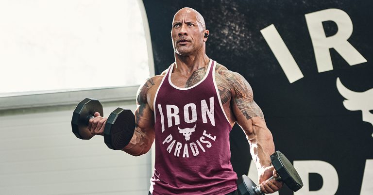 The Rock Releases Newest Collection with Under Armour