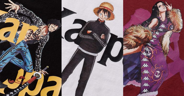 One Piece and Kappa Team Up Again for FW20 Essentials