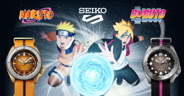 Seiko Unveils Collaboration With Naruto and Boruto