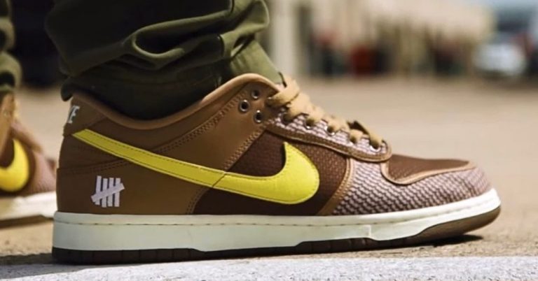 First Look at the UNDEFEATED x Nike Dunk Low “Canteen”