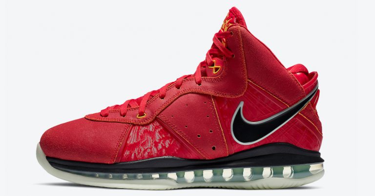 Official Look at the “Gym Red” Nike LeBron 8 Retro