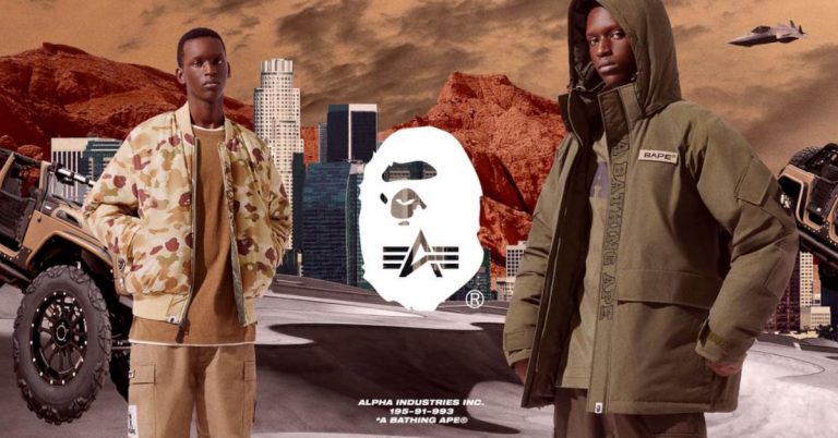 BAPE and Alpha Industries Unite For Fall-Ready Capsule