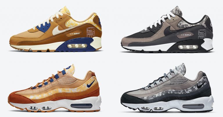 The Nike Air Max 90 and 95 Receive New SE Colorways