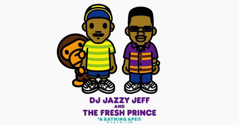 A Bathing Ape x The Fresh Prince of Bel-Air Collection
