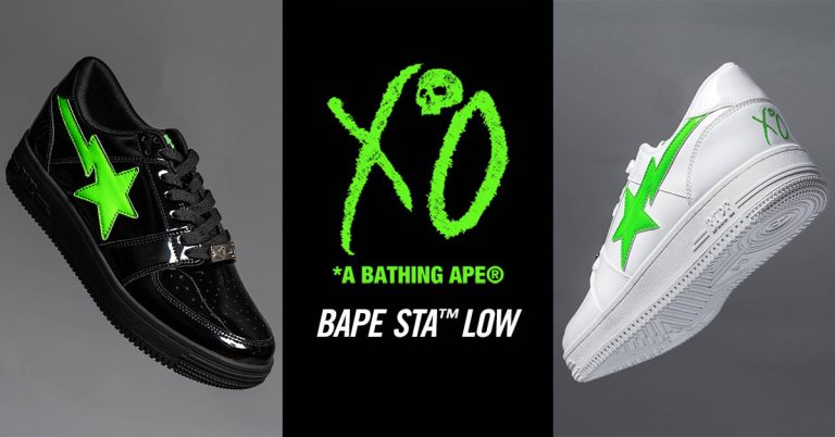 BAPE and The Weeknd Team Up on the XO BAPE STA