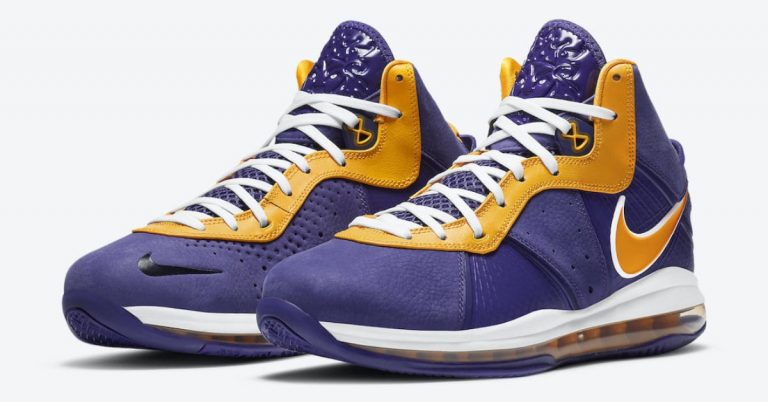 The Nike LeBron 8 “Hardwood Classics” Comes Dressed in Lakers Colors